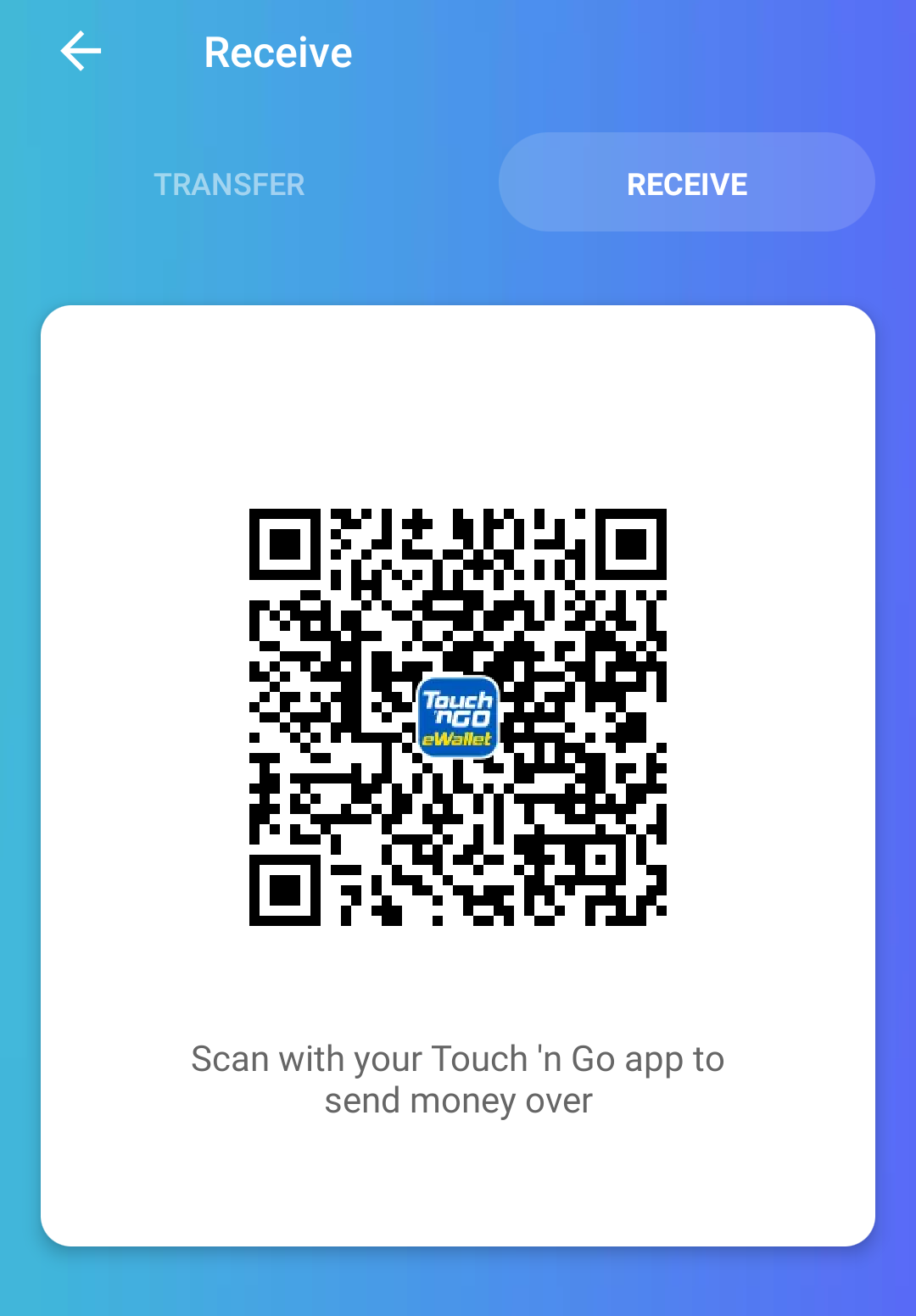 Stanley's Touch and Go e-wallet QR Code